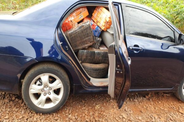 Denarc Cascavel realiza apreensão de 700 quilos de maconha dentro de automóvel na BR-369