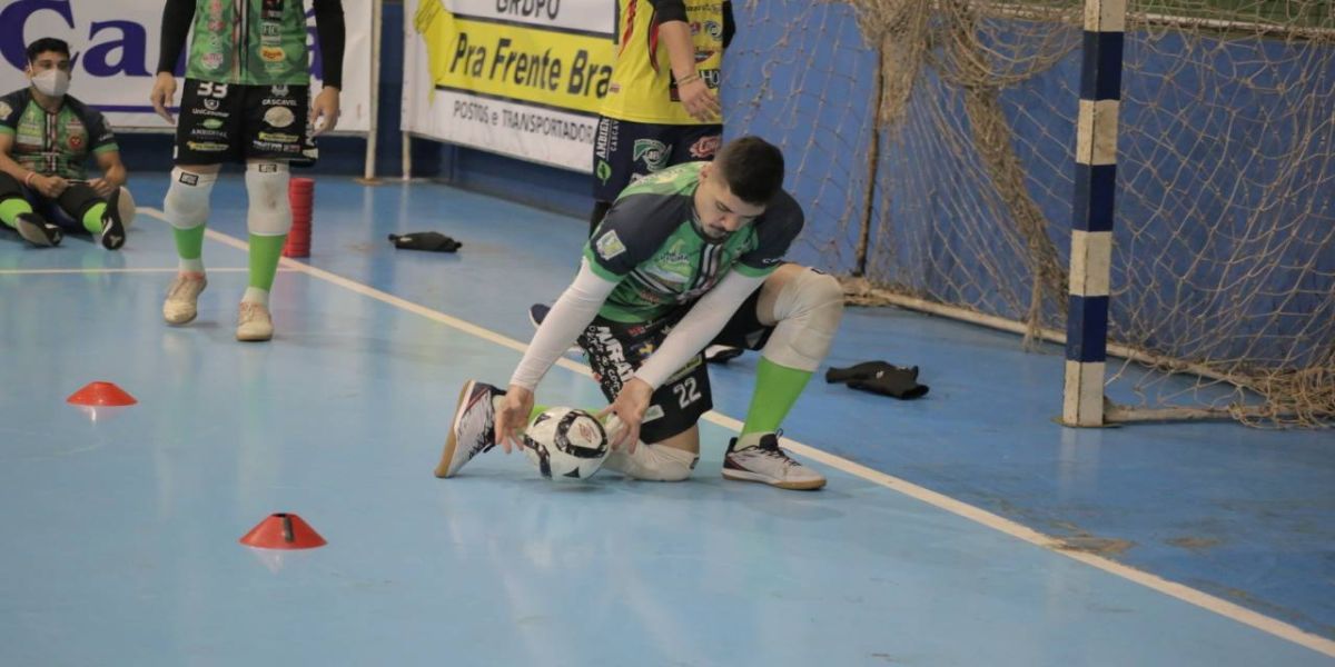 Cascavel Futsal e Campo Mourão se enfrentam em jogo-treino