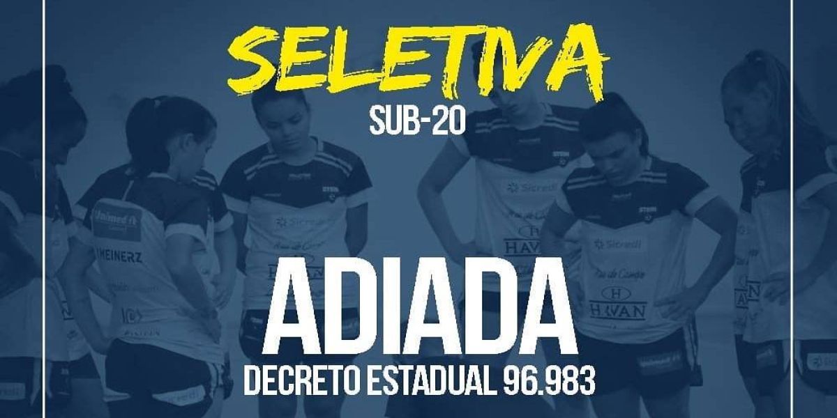 Stein Cascavel Futsal adia a seletiva Sub-20