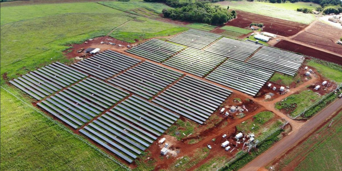 Usina solar da Copel em  Bandeirantes começa a gerar energia