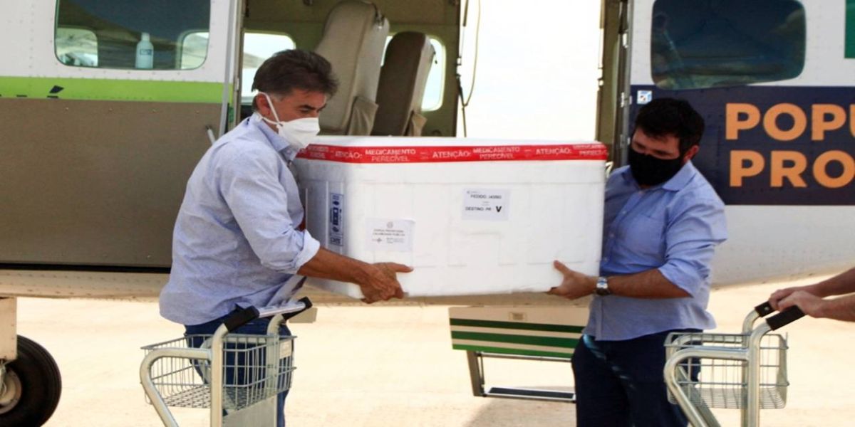 6 mil doses: Remessa extra de vacina chega a Cascavel