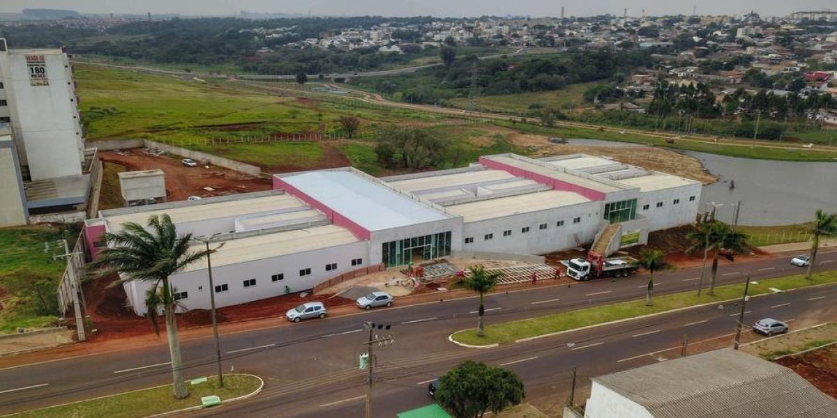 Obras da nova sede do Cisop, em Cascavel, entram na fase final