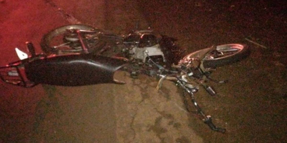 Jovem perde a vida em acidente de moto na PR 317 em Santa Helena