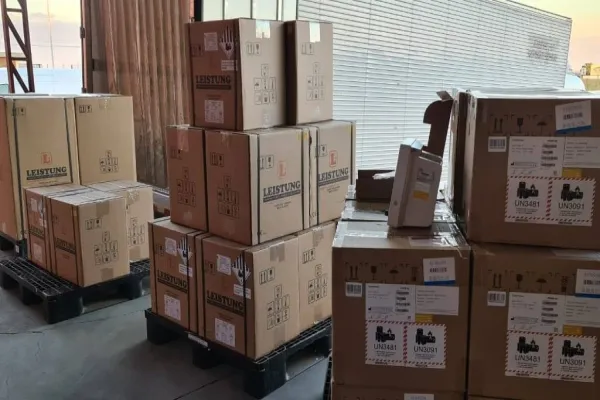 Foto relacionada a notícia: Mais 15 respiradores chegam a Cascavel para o enfrentamento à Covid-19