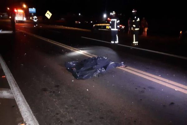 Padrasto suspeito na morte de enteada morre em acidente na BR-277