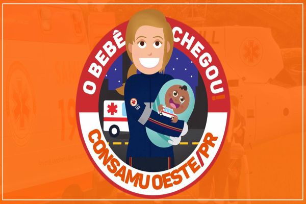 Socorristas do Samu realizam parto no interior da ambulância durante transferência em Cascavel