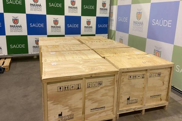 Maior produtora e exportadora de papéis do país, doa mais 15 respiradores com monitores ao Paraná
