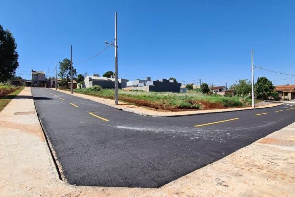 Após regularização de imóveis, Cohavel realiza obras de infraestrutura no loteamento Santa Mariana
