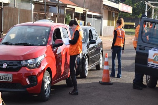 Barreiras sanitárias em Foz serão ampliadas para próximo à Ponte da Amizade