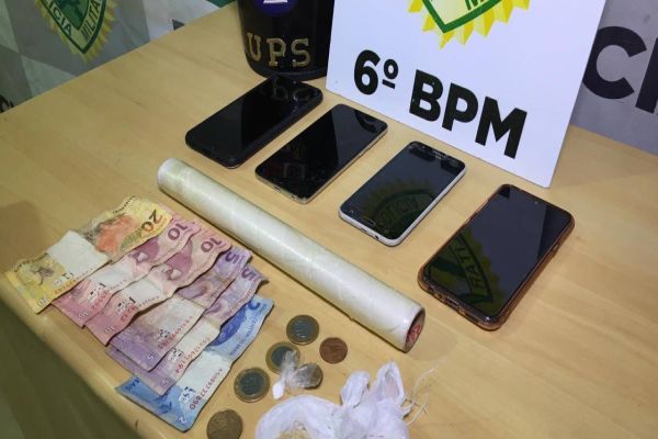 Cinco pessoas são detidas por tráfico de drogas pela UPS Norte em Cascavel