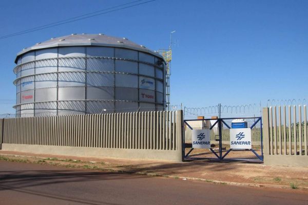 Entra em operação novo reservatório de água na região Norte de Cascavel