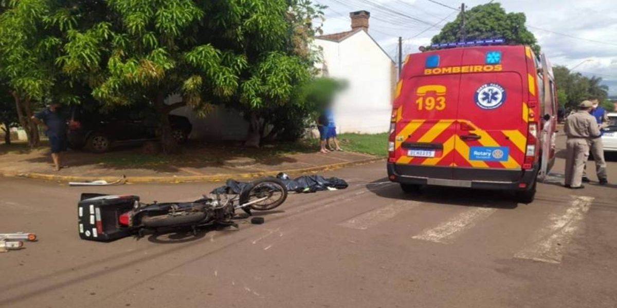 Motociclista morre após grave acidente no Jardim Pancera em Toledo