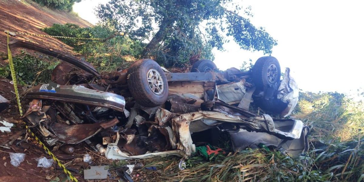 Grave acidente deixa vítima fatal na PR-180, em Cascavel