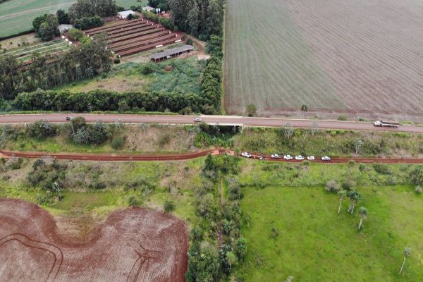 Grupo técnico visita o marco zero da Nova Ferroeste