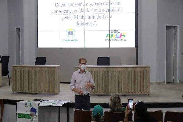 Município quer ampliar o hábito de reciclar do cascavelense