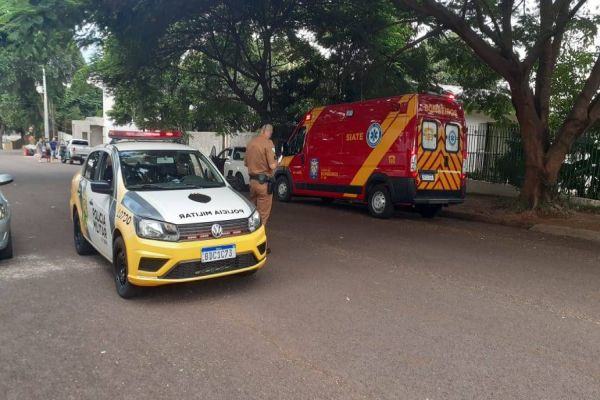 Imagem referente a notícia: Homem é agredido após desacordo comercial no Centro de Cascavel