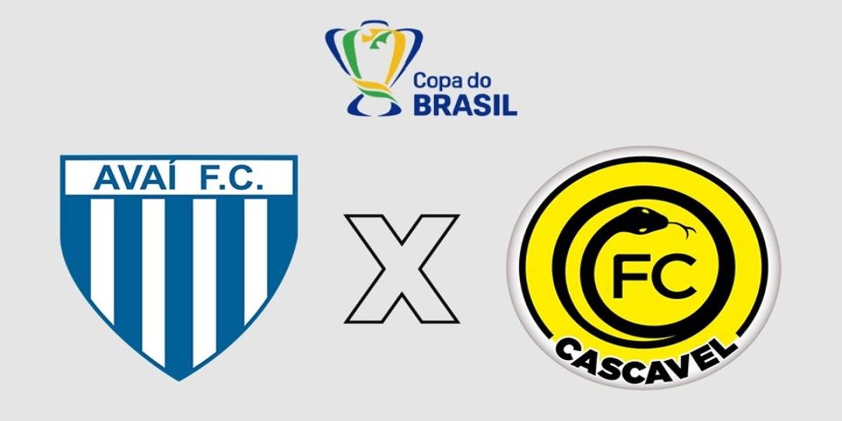 Copa do Brasil: CBF divulga data e horário do confronto entre FC Cascavel e Avaí