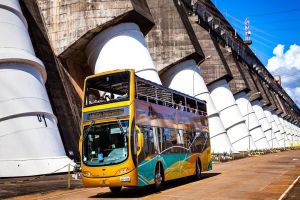Imagem referente a notícia: Moradores de Foz terão transporte gratuito para Usina de Itaipu em comemoração ao Dia Mundial do Turismo