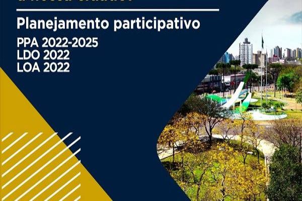 Cascavelenses podem participar das decisões sobre o Planejamento Orçamentário do Município
