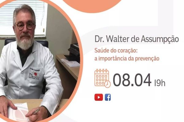 Semana da Saúde da AMIC faz live sobre saúde do coração