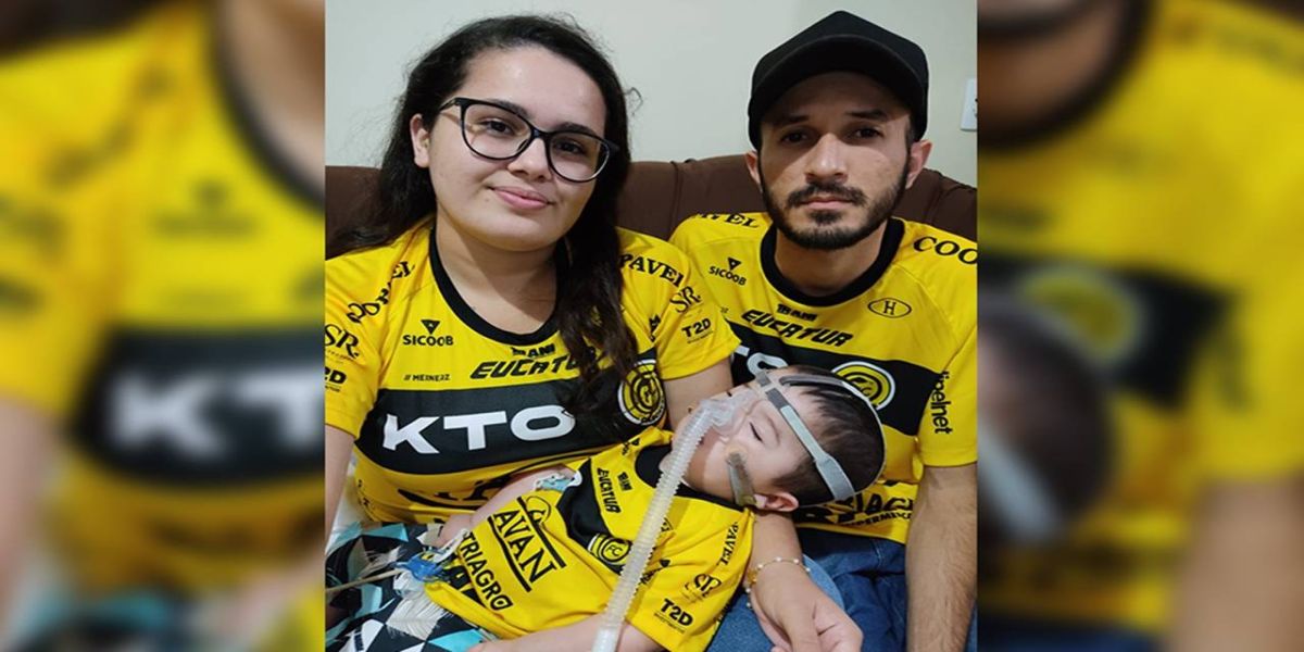 FC Cascavel abraça luta de família paranaense para curar criança com AME