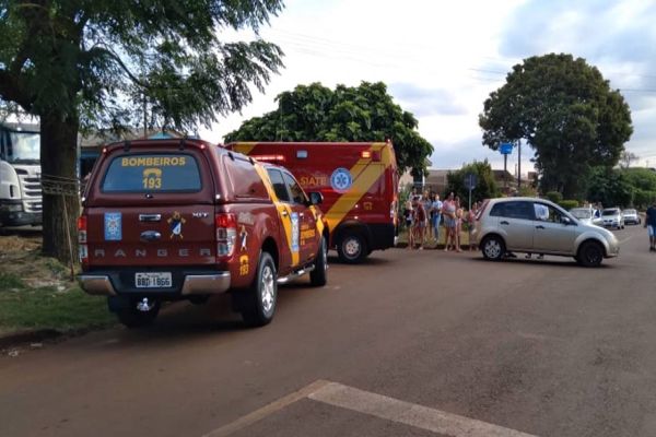 Imagem referente a notícia: Menino fica em estado grave após atropelamento no Bairro Cascavel Velho