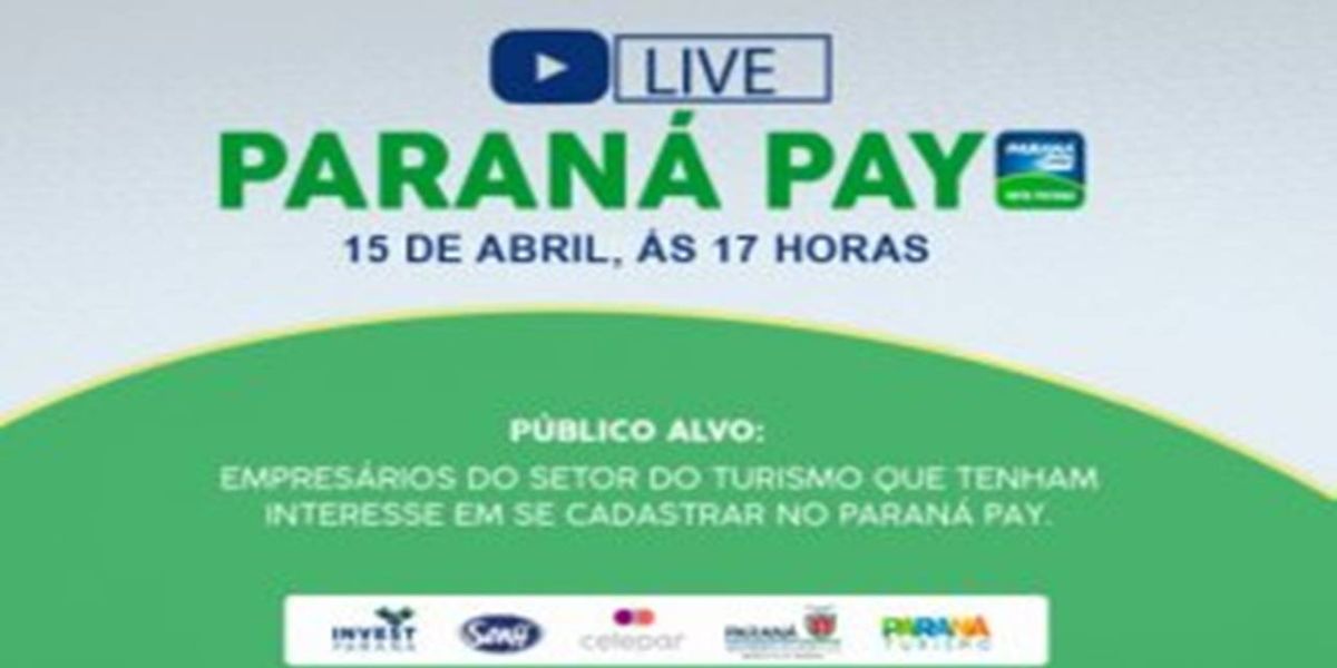 Live aborda a retomada do turismo no Paraná