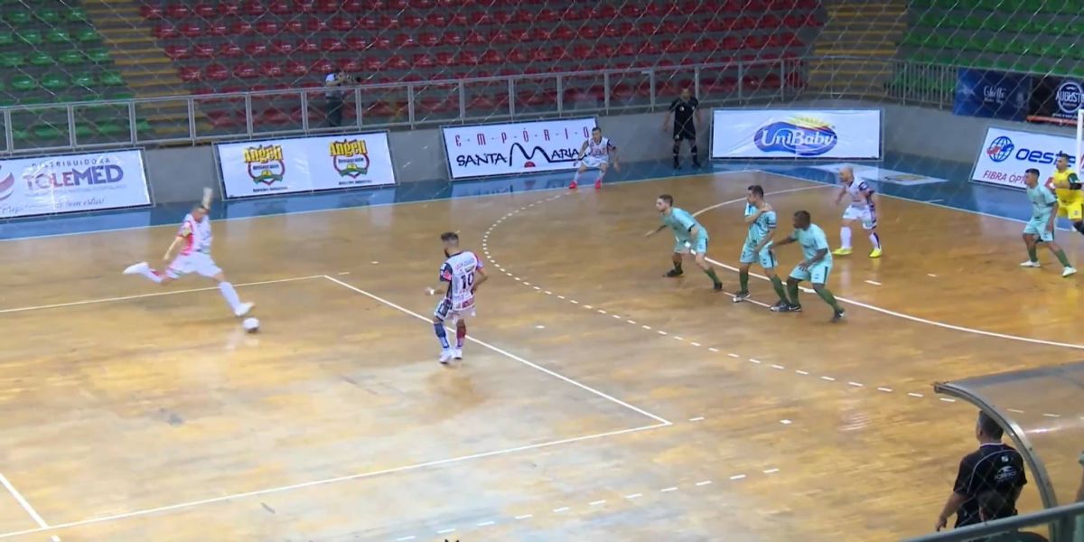 Cascavel Futsal vence o Toledo por 8 a 0 pela Série Ouro do Paranaense
