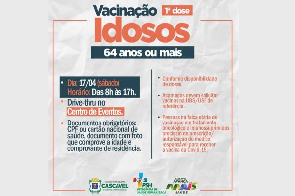 Cascavel recebe 9 mil doses de vacinas contra a Covid-19