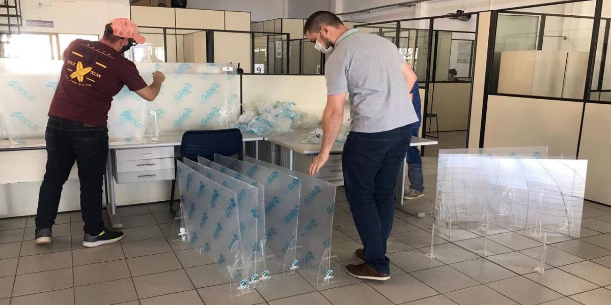 Fundetec produz mais 150 estações de proteção para o atendimento à população