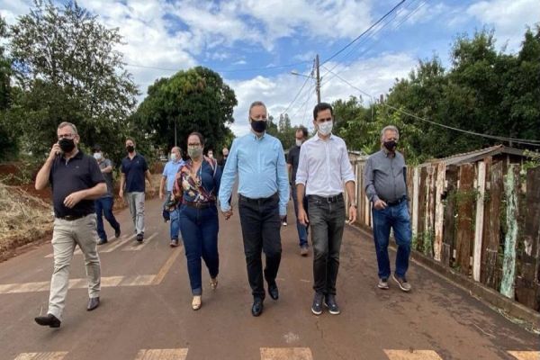 Pacheco anuncia R$ 1 milhão para revitalizar o Córrego da Vila Recife em Ubiratã