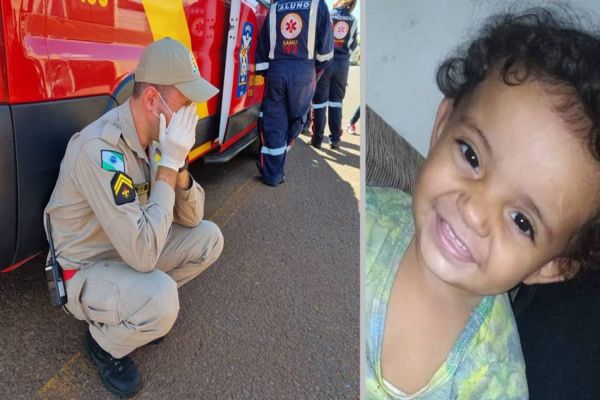 Imagem referente a notícia: Porcelanato cai na cabeça de criança que não resiste e morre na cidade de Sarandi