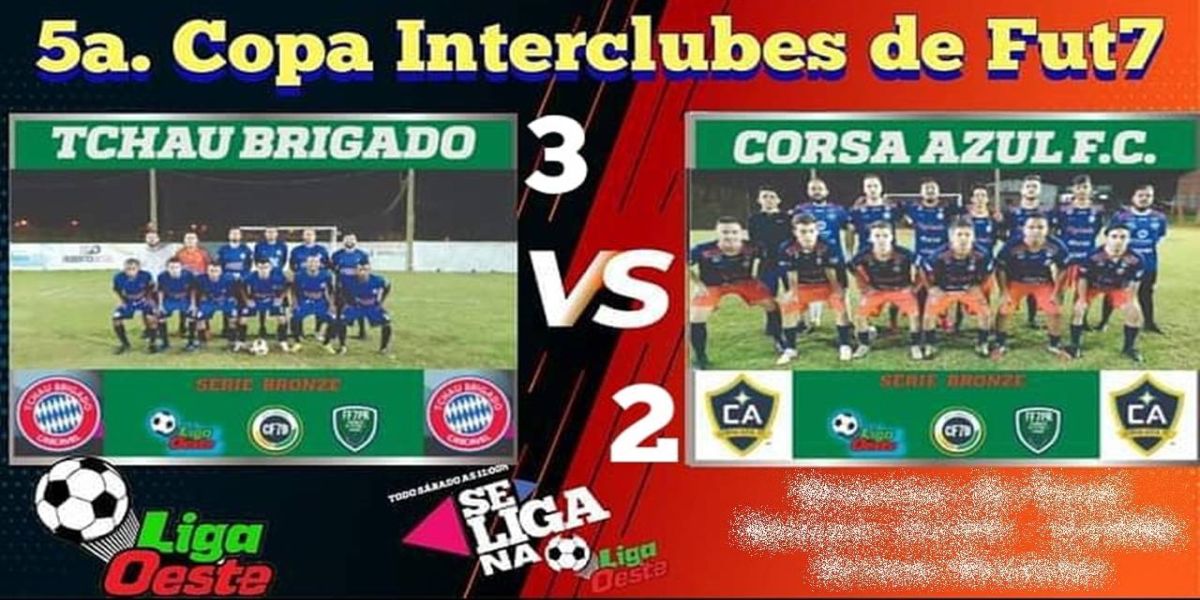 Tchau Brigado vence Corsa Azul e garante vaga na semifinal da 5ª Copa Interclubes "Série Bronze"