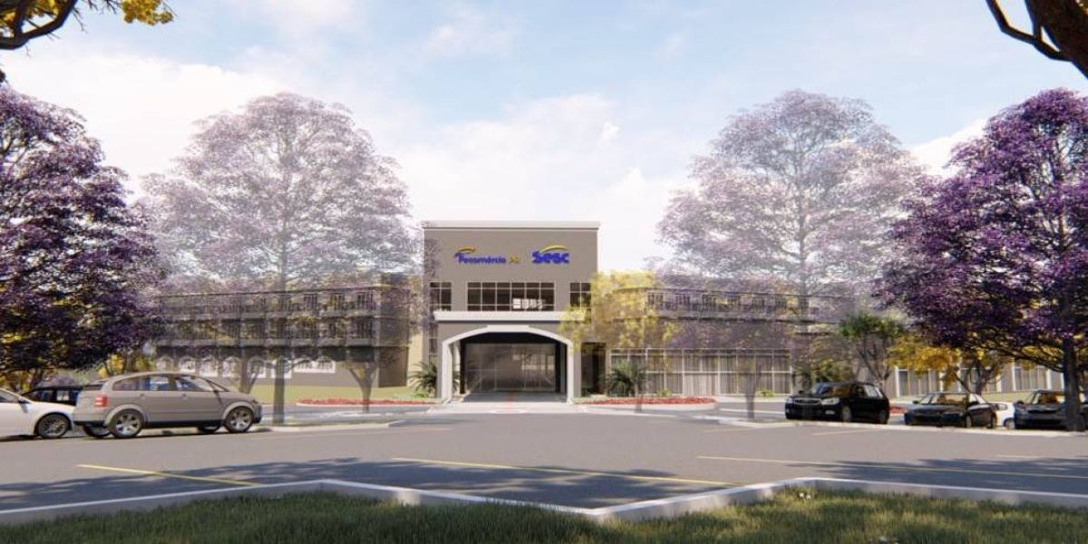 Evento on-line marca o lançamento das obras do Hotel Sesc Cascavel