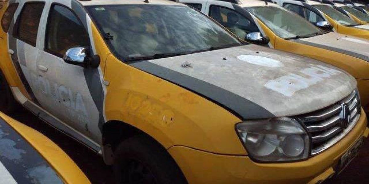 Termina nesta quarta-feira (28) prazo para lances no leilão de veículos da PM