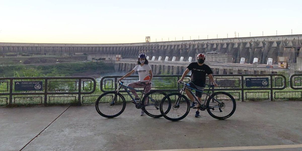 Itaipu by Bike: um jeito novo de visitar a usina de Itaipu