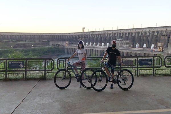 Itaipu by Bike: um jeito novo de visitar a usina de Itaipu