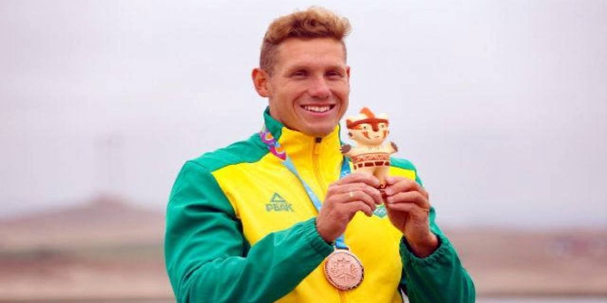 Canoísta cascavelense Vagner Souta, representará o Brasil no K1-1000m nas Olimpíadas de Tóquio