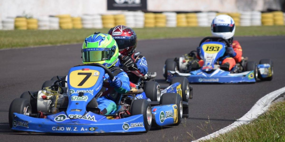 Caio Zorzetto tem início de temporada triunfante no Campeonato Citadino de Kart