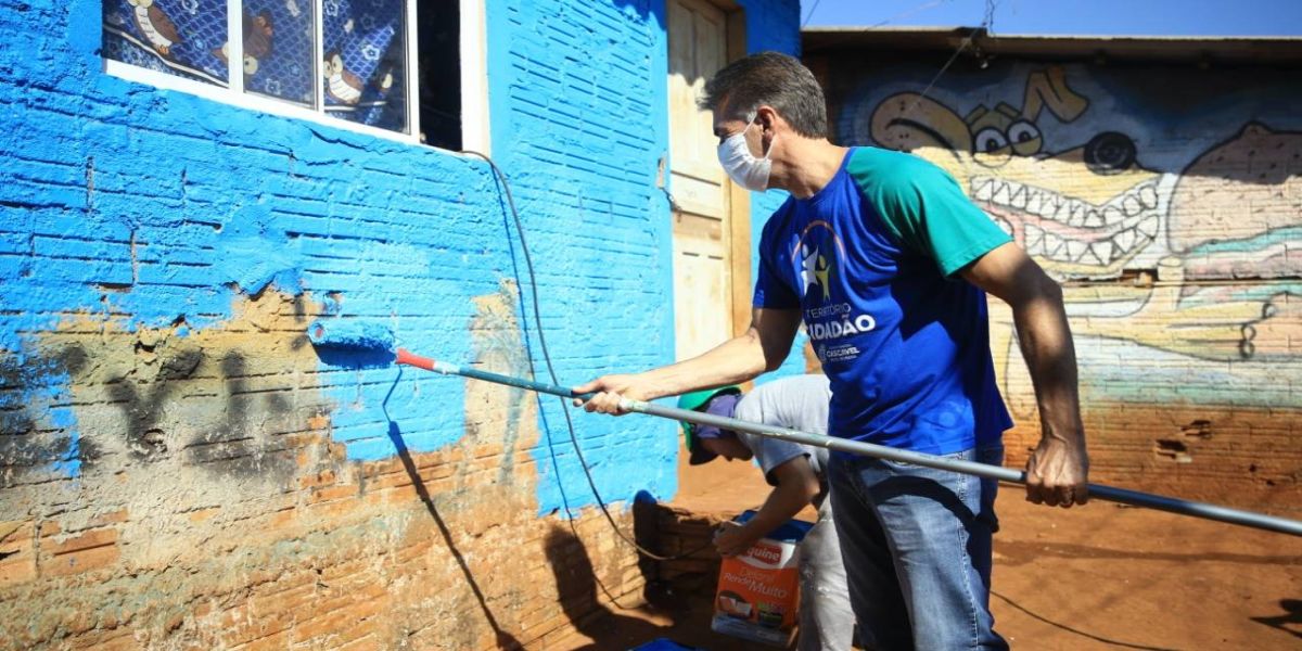 Cores e obras transformam residências no Cascavel Velho