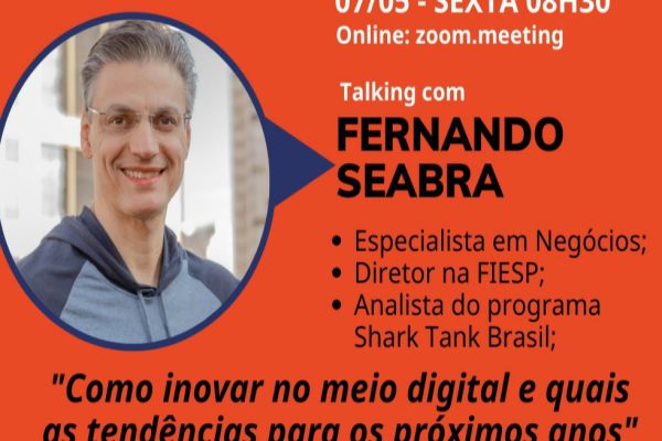 Analista do Shark Tank participa de evento do Núcleo de Negócios Digitais