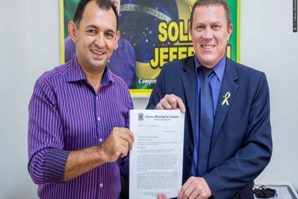 Soldado Jeferson solicita recursos à deputado para compra de dois veículos