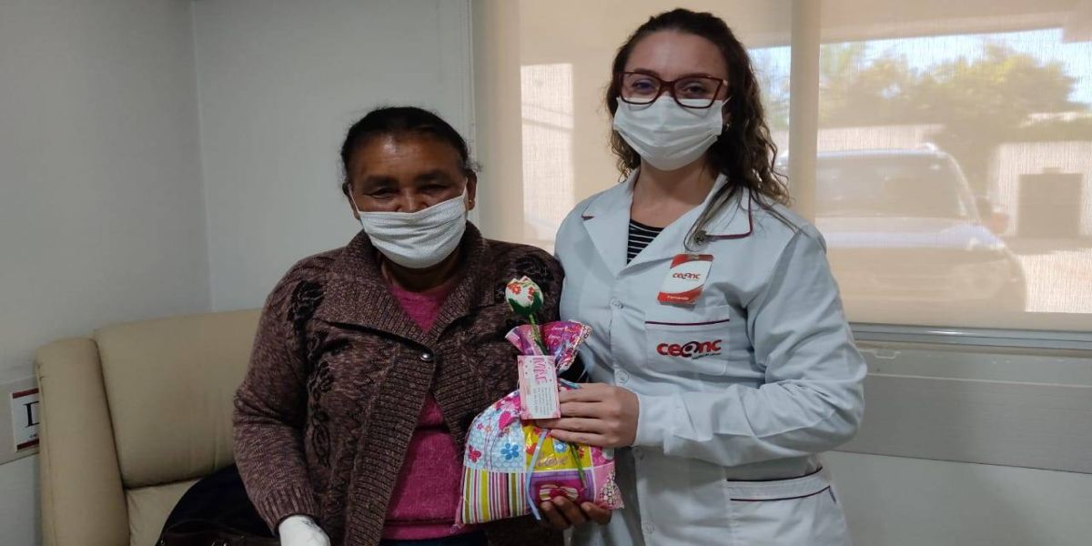 Dia das Mães é lembrado com carinho nas unidades do CEONC Hospital do Câncer