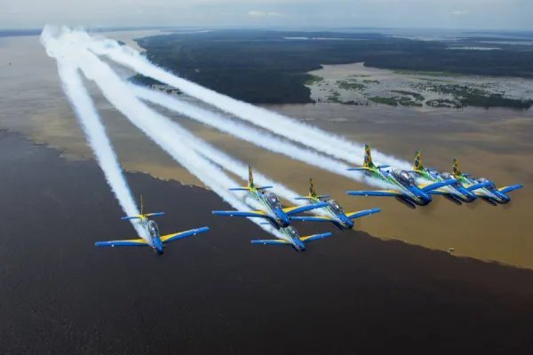 Foto relacionada a notícia: Aniversário da Itaipu terá Esquadrilha da Fumaça, homenagens e arte