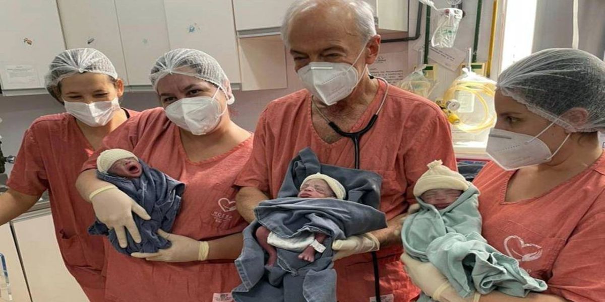 Mamãe Haitiana dá à luz a trigêmeos em Toledo