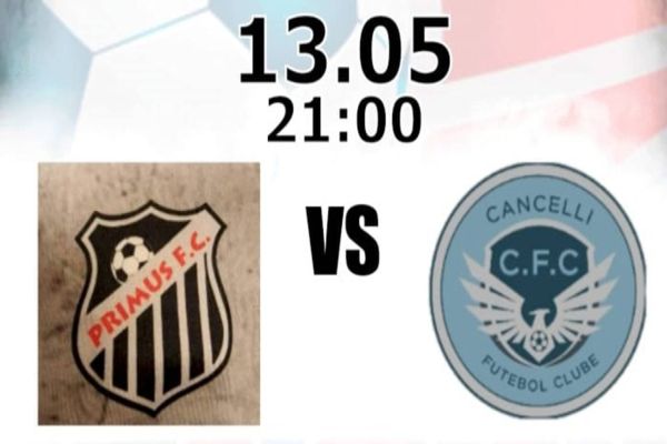 Primus FC enfrenta Cancelli FC pela 5ª Copa Metropolitana de Futebol 7 "Série Bronze"