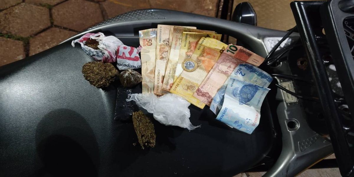 Homem é detido por tráfico de drogas no Bairro Cascavel Velho