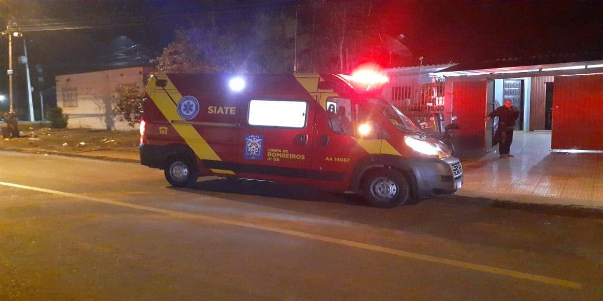 Mulher é atropelada no Bairro Brasmadeira em Cascavel
