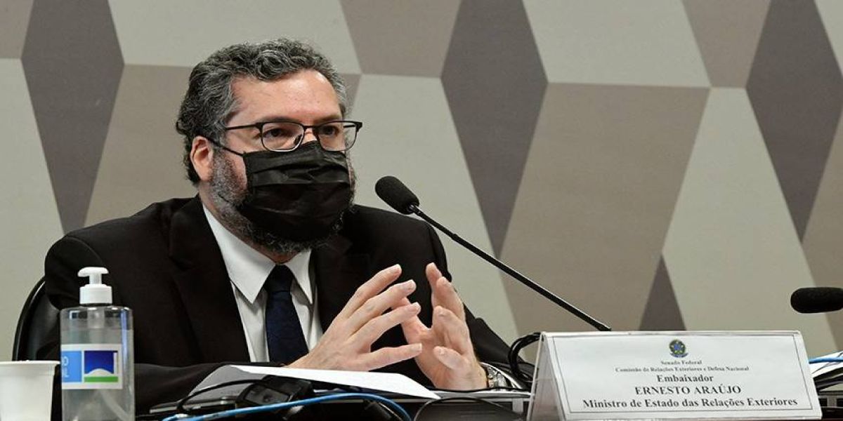 Ao Vivo: Ernesto Araújo presta depoimento à CPI da Pandemia