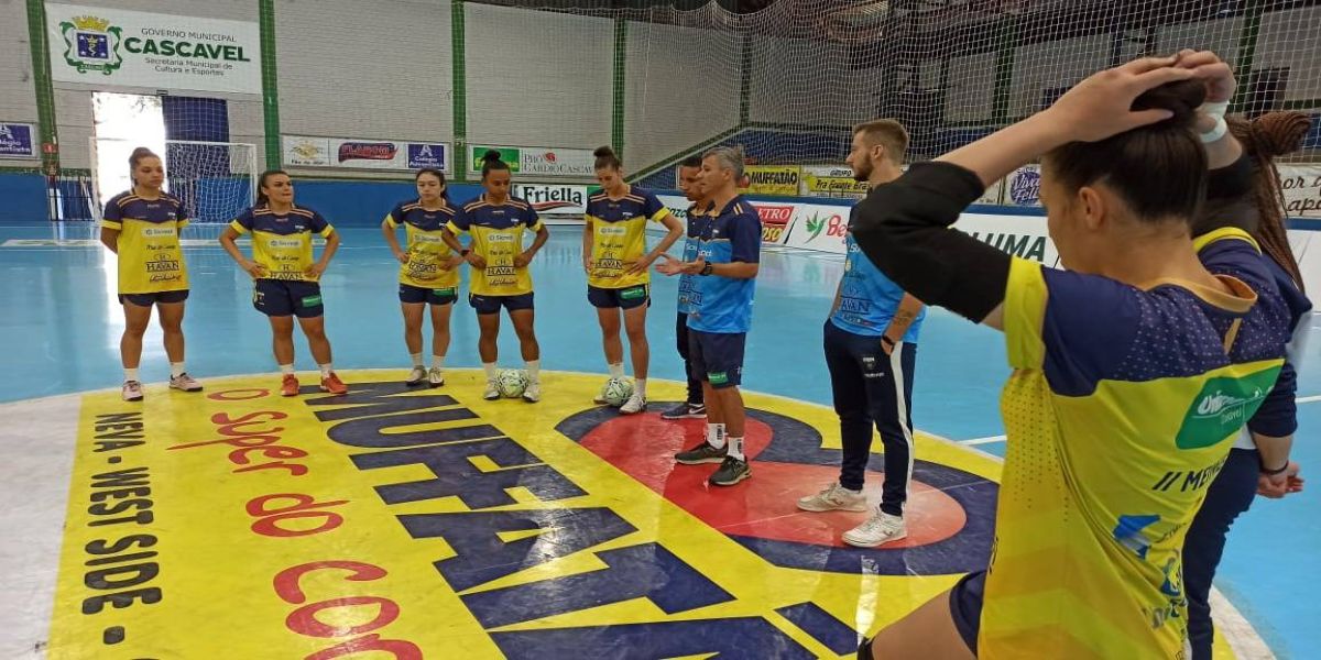 Stein Cascavel Futsal se prepara para o confronto contra o Londrina pelo NFFB